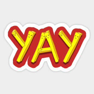 FryYAY! Sticker